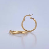 Candongas Eve 1.2gr / 2cm / Oro 18K &