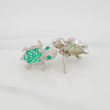 Topos Tortuga Esmeralda 40Pts 3.2 g / in / 16.13 mm Plata 925