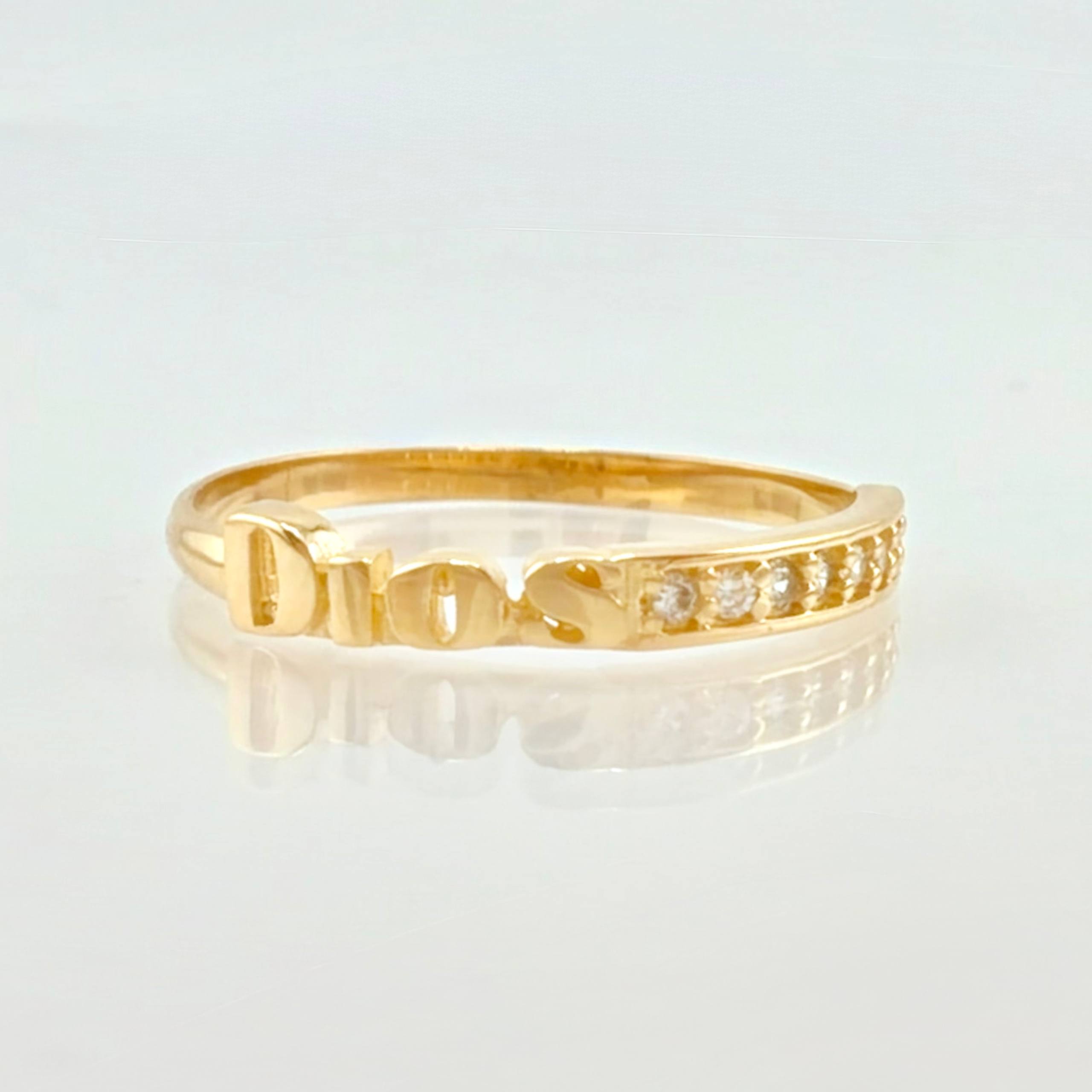 God Ring 1.35 g / T6 Yellow Gold 18K