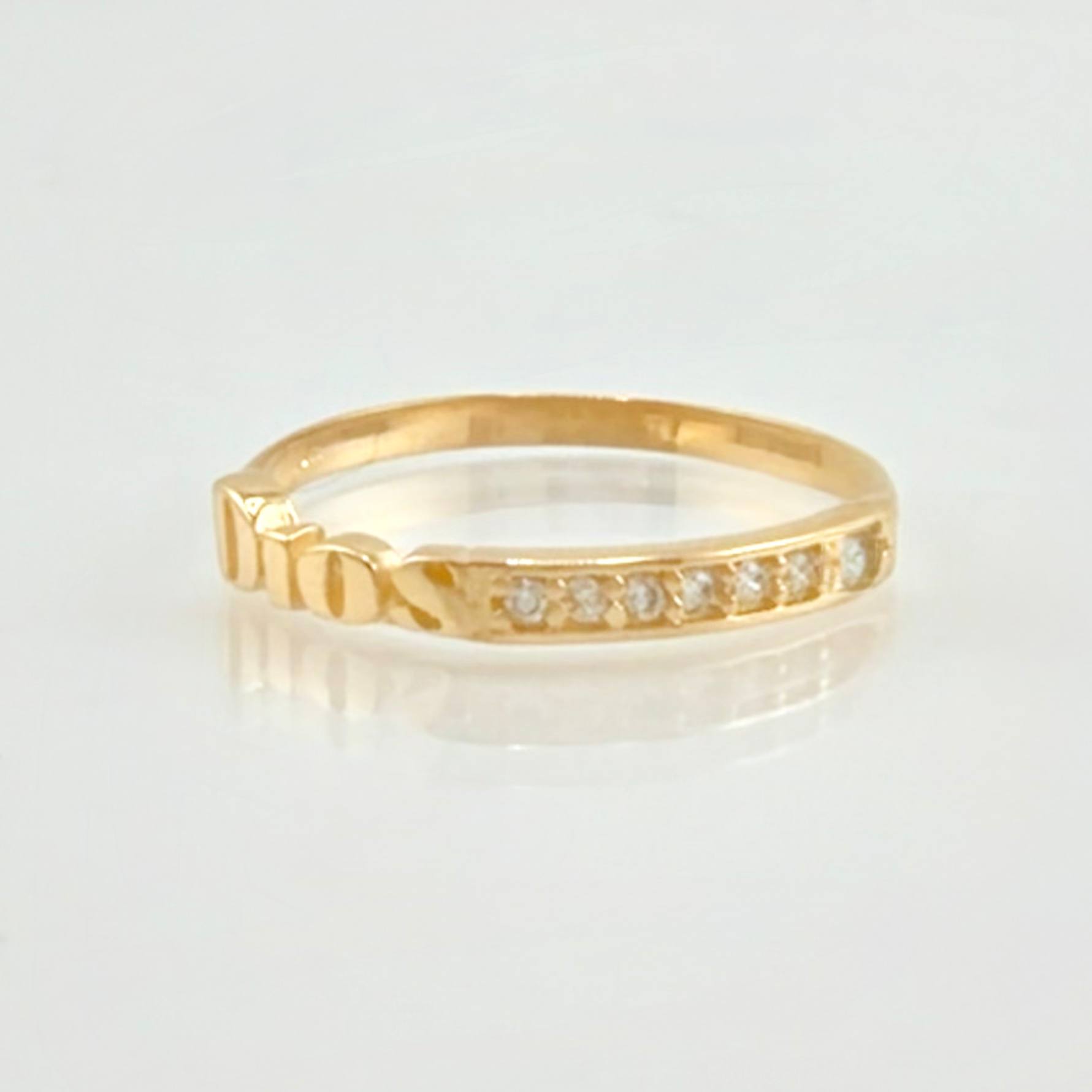 God Ring 1.35 g / T6 Yellow Gold 18K