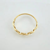 Anillo Aro Seguido 1.35gr / T6 3/4 / Oro Amarillo 18K *