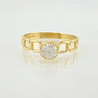 Solitaire Classic Link Ring 1.6gr / T7 1/4 / 18K Yellow Gold *