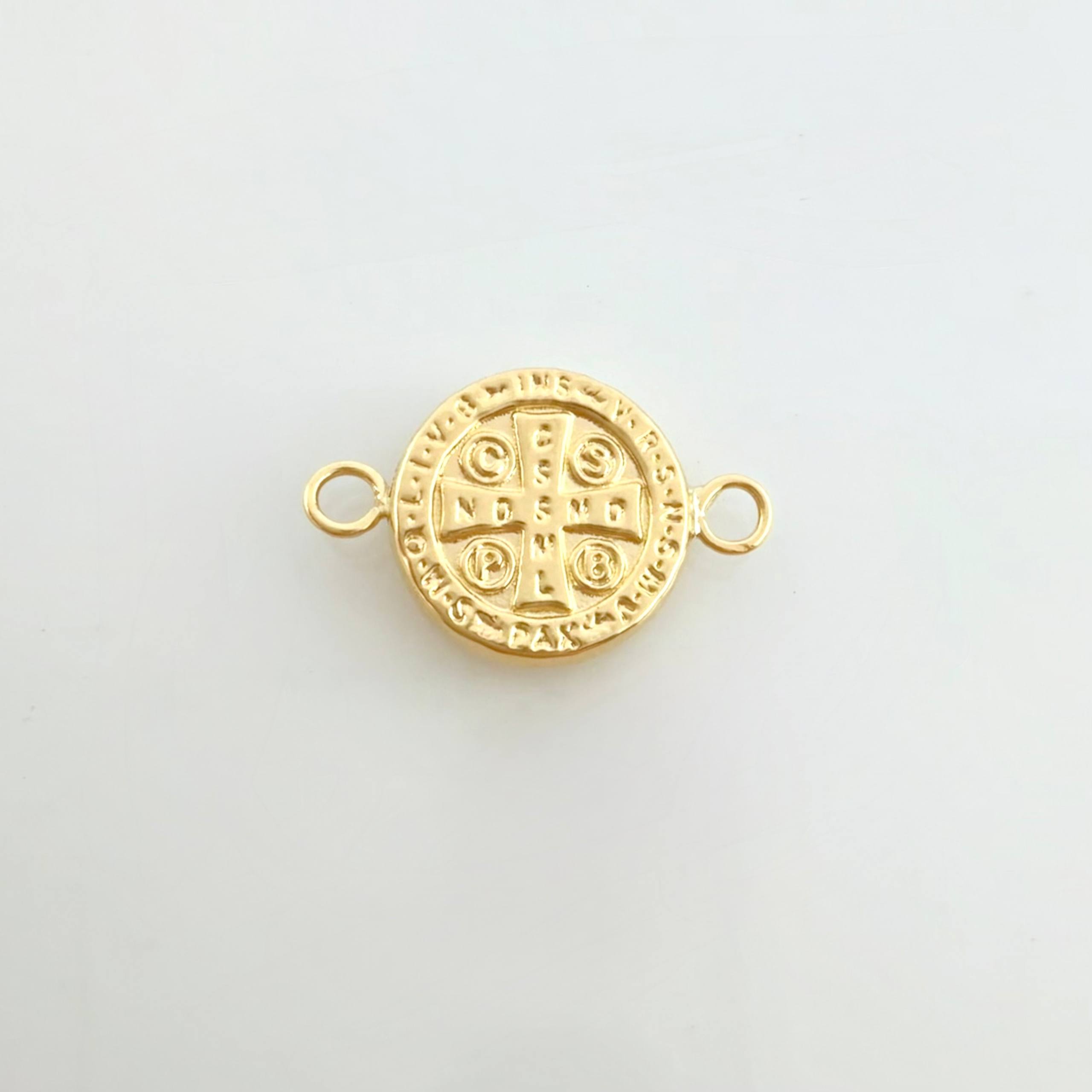 Herraje San Benito 0.55gr / 3/4 in / Oro Amarillo 18K ©