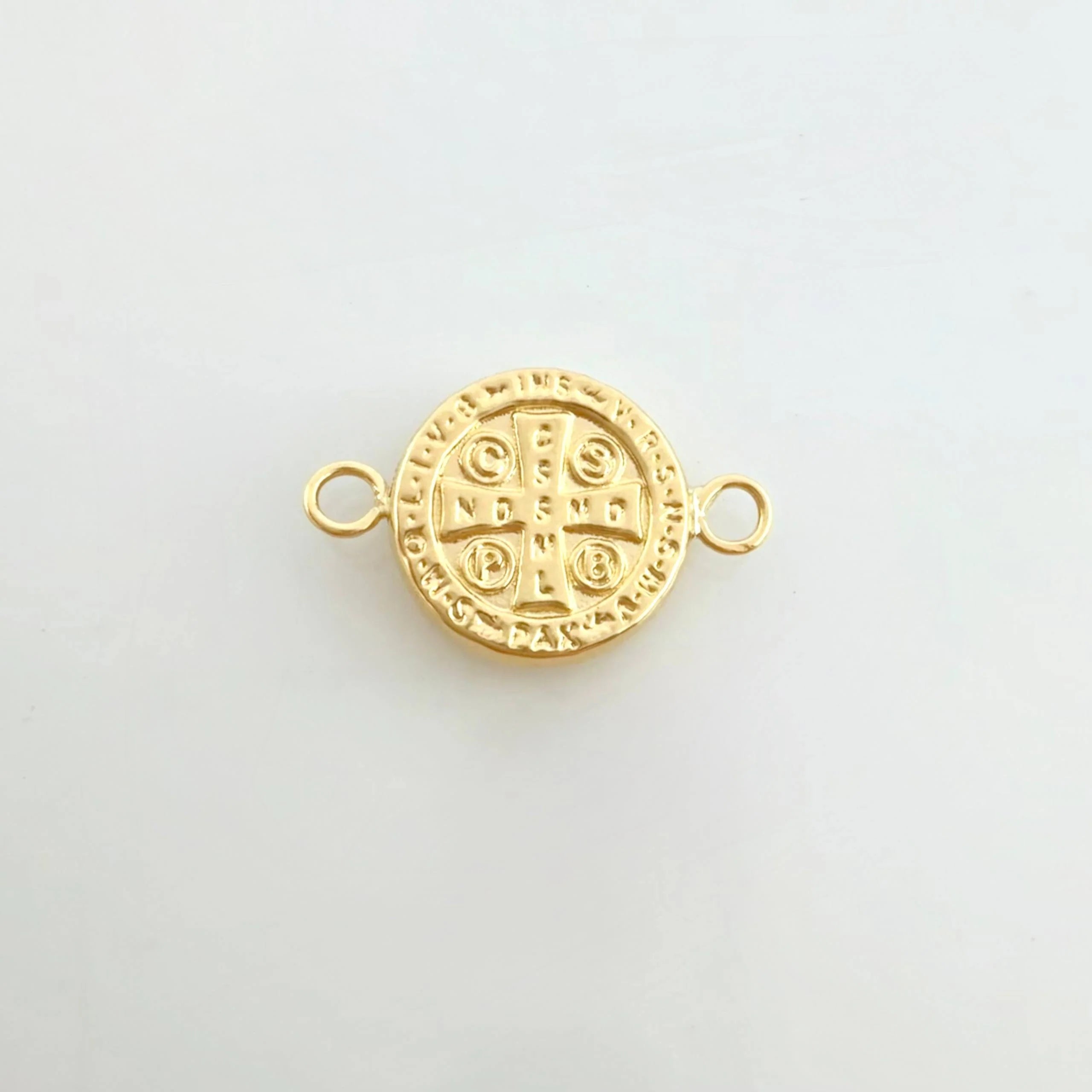 Herraje San Benito 0.9 g / 3/4 in Oro Amarillo 18K