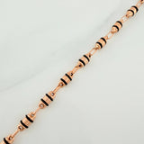 Pulso Rustico Barril 5.2gr / 8 1/2 in / 4.3mm Oro Rosa 18K %