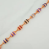 Pulso Rustico Corona 5.25gr / 7 1/2 in / 5.6mm Oro Rosa 18K %