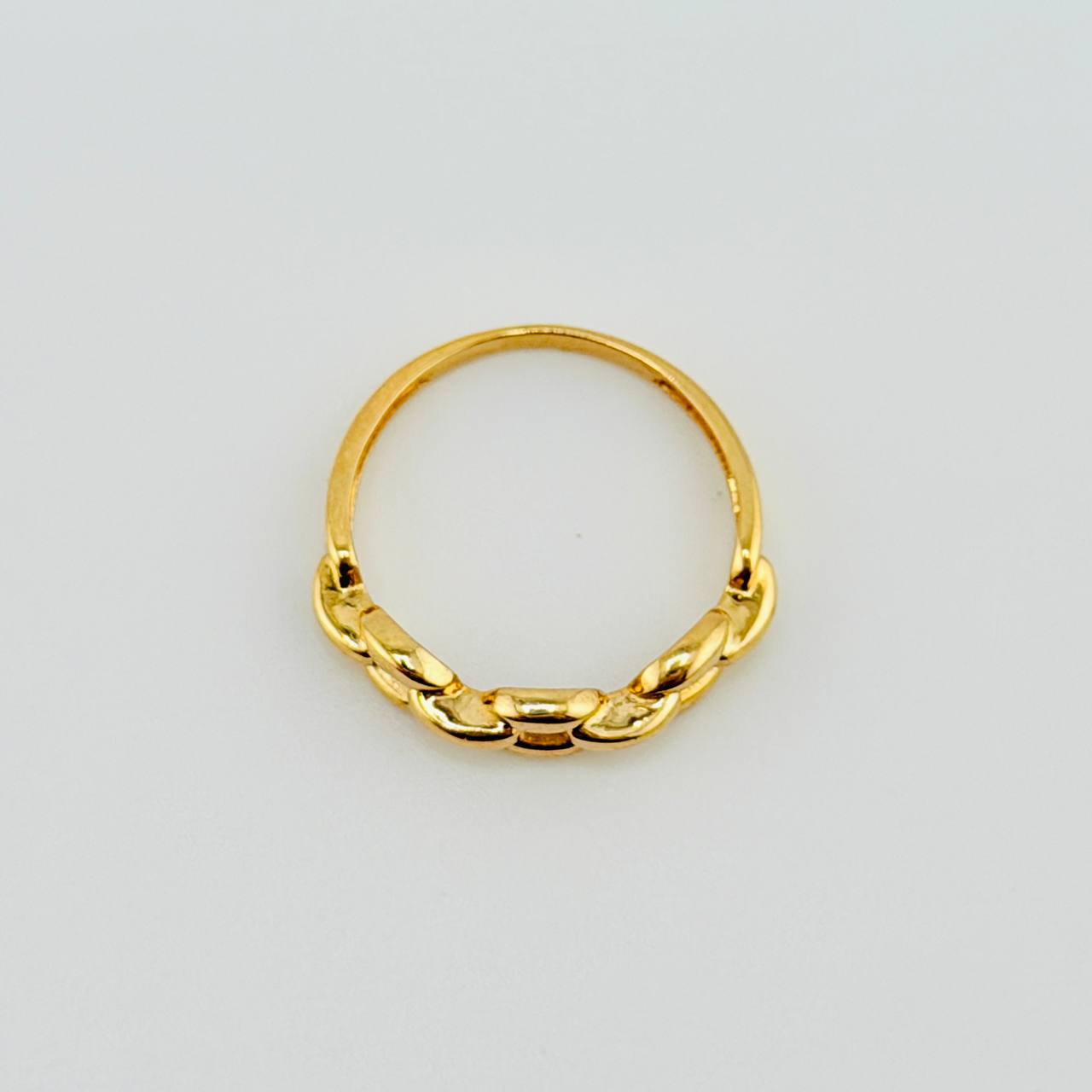 Anillo Roll On 2.55gr / T6 3/4 / Oro Amarillo 18K *