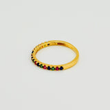 Anillo Churumbela 1.9gr / T7 1/2 / Oro Amarillo 18K *