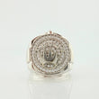Anillo Correa Corona 15.8gr / T9 1/4 / Oro Blanco 18K *