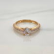 Anillo Solitario Churumbela 2.55gr / T6 3/4 / Oro Amarillo 18K %