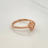 Anillo Trebol 1.85gr / T6 1/2 / Oro Rosa 18K %