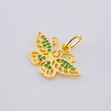 Dije Mariposa Monarca 1.35 g / 3/4 in Oro Amarillo 18K