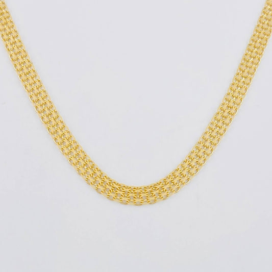 Bismark Chain 15 g / 20 in / 5.1 mm Yellow Gold 18K