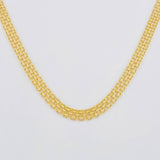 Cadena China 15 g / 20 in / 5.1 mm Oro Amarillo 18K