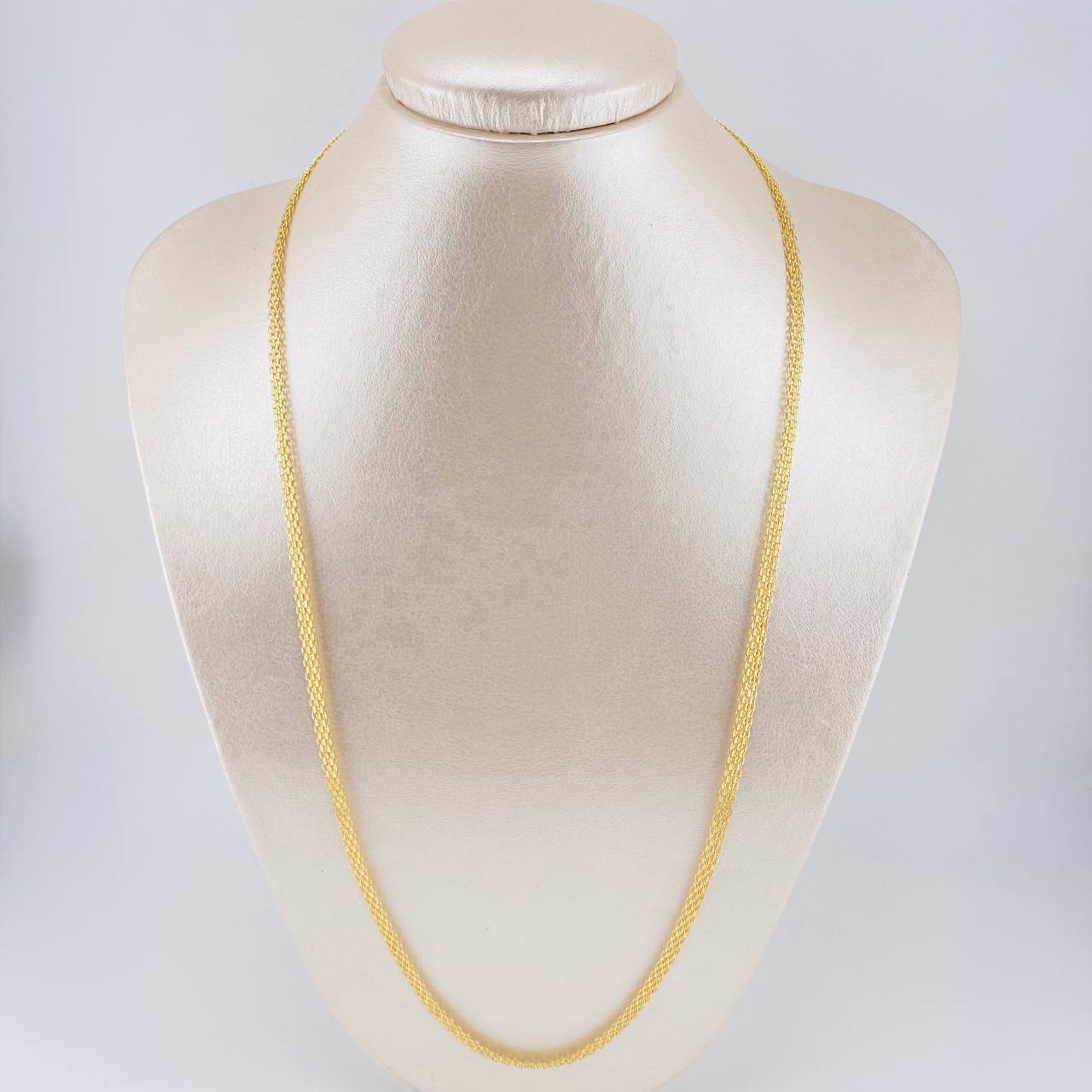Cadena China 7.6 g / 23 1/2 in / 4.3 mm Oro Amarillo 18K