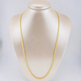Cadena China 7.6 g / 23 1/2 in / 4.3 mm Oro Amarillo 18K