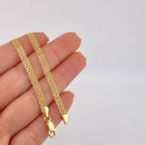Cadena China 15 g / 20 in / 5.1 mm Oro Amarillo 18K