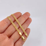 Cadena China 7.15 g / 19 3/4 in / 4.3 mm Oro Amarillo 18K