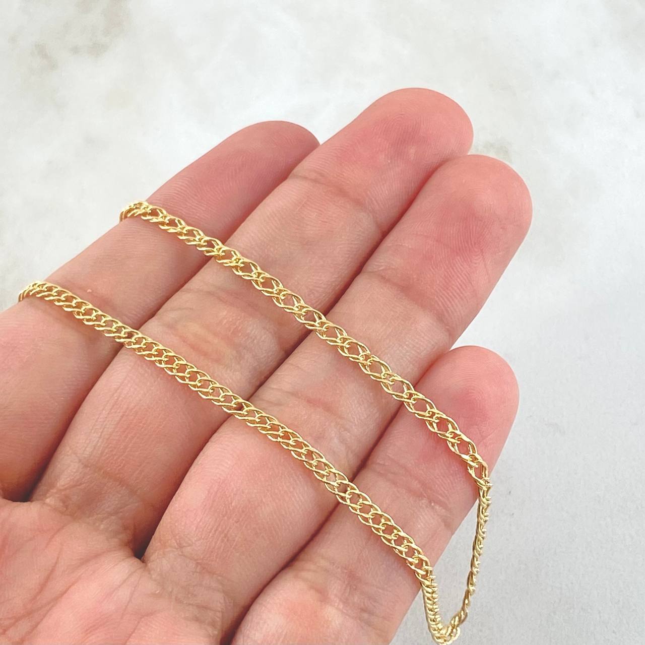 Wheat Chain 3.2gr / 23.6in / 18K Gold +3$