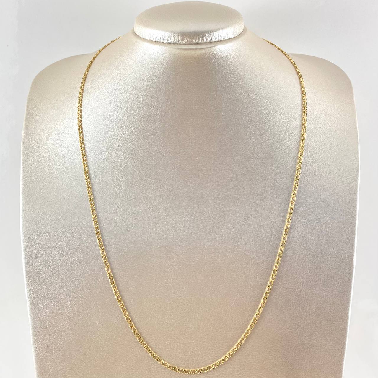 Wheat Chain 3.2gr / 23.6in / 18K Gold +3$