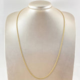 Wheat Chain 3.2gr / 23.6in / 18K Gold +3$