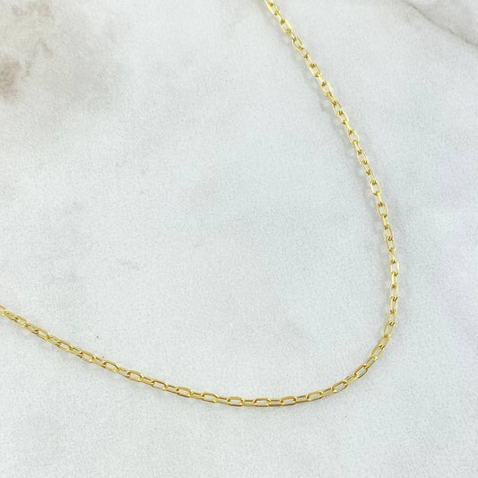 Cadena Cajón 3.1gr / 23 1/2 in / 1.5mm Oro Amarillo +3 18K ©