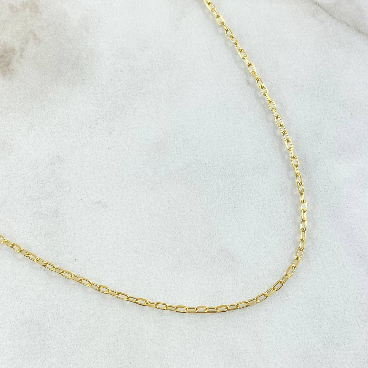 Cadena Cajón 3.1gr / 23 1/2 in / 1.5mm Oro Amarillo +3 18K