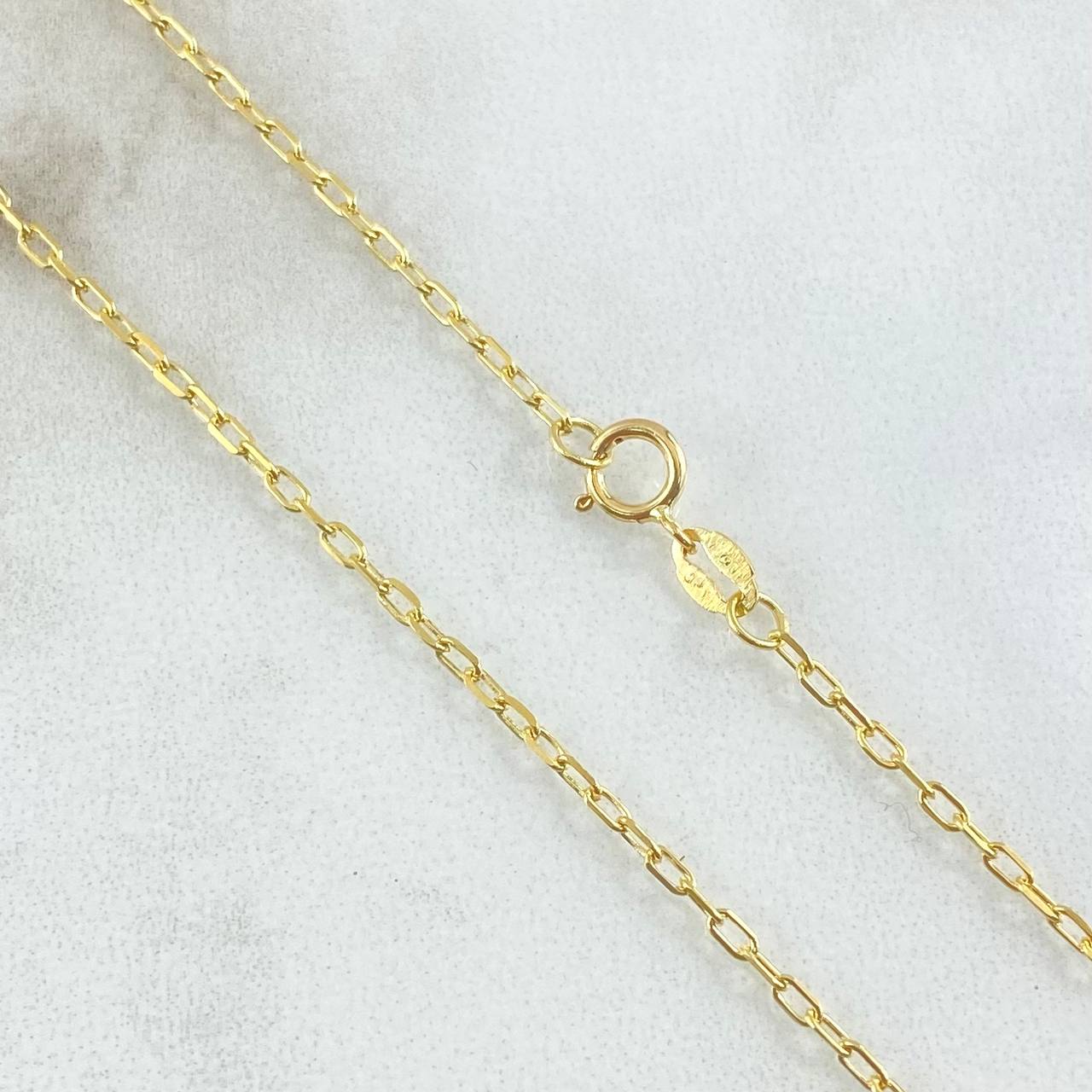 Cadena Cajón 3.1gr / 23 1/2 in / 1.5mm Oro Amarillo +3 18K