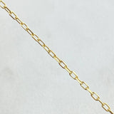 Cadena Cajón 3.1gr / 23 1/2 in / 1.5mm Oro Amarillo +3 18K ©