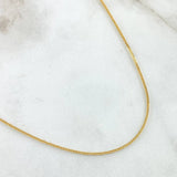 Franco Chain 2.4gr / 23.6in / 18K Gold +3$