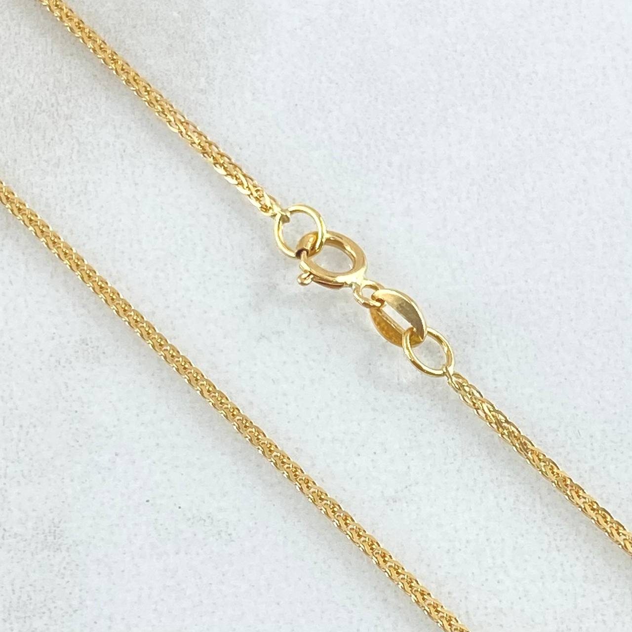 Franco Chain 2.4gr / 23.6in / 18K Gold +3$