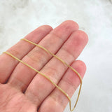 Franco Chain 2.4gr / 23.6in / 18K Gold +3$