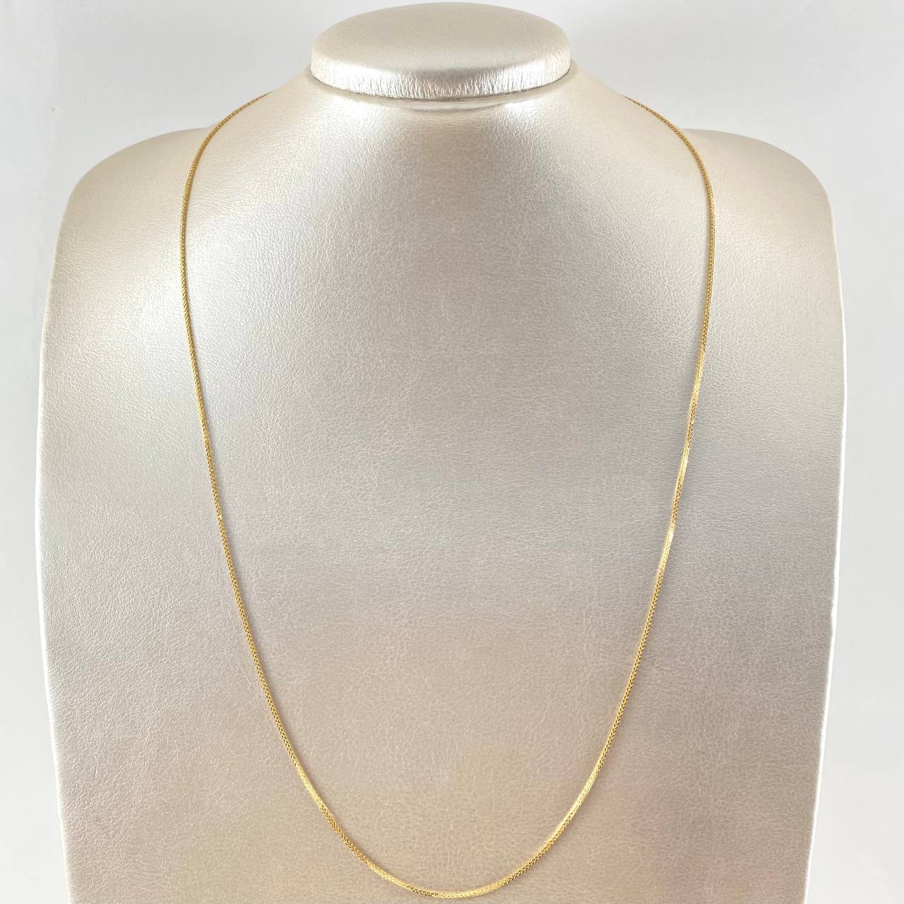 Franco Chain 2.4gr / 23.6in / 18K Gold +3$