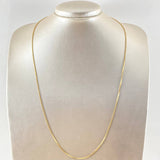 Franco Chain 2.4gr / 23.6in / 18K Gold +3$