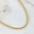 Rope Chain 3.55gr / 15.7in 18K Gold +3$