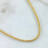 Ice Chain 15.85gr / 23.6in 18K Gold +4$