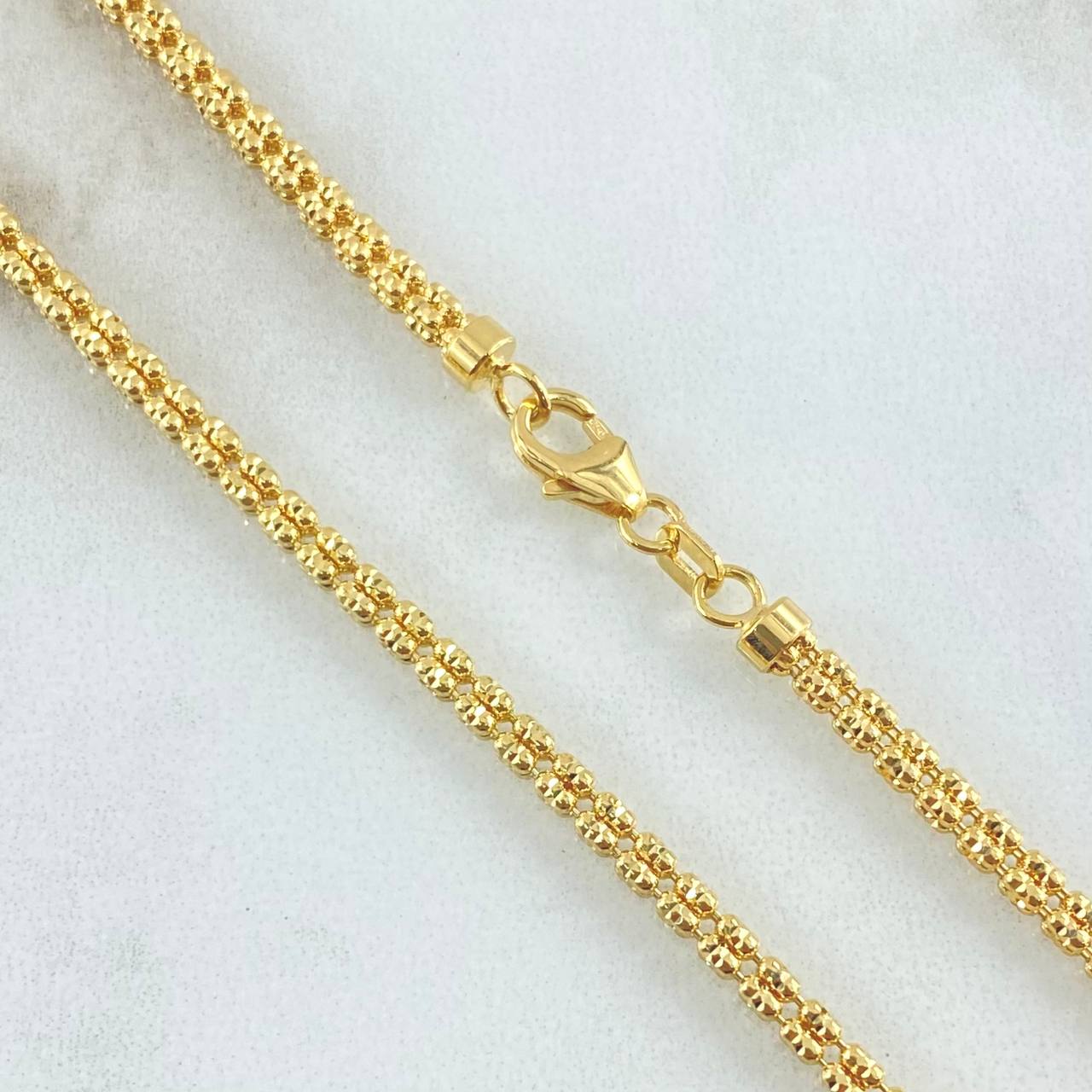 Ice Chain 15.85gr / 23.6in 18K Gold +4$