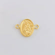 Saint Michael Archangel Charm 0.45g / 1/2 in / 18K Yellow Gold *