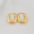Candongas Arca 1.5 g / 1/2 in Oro Amarillo 18K