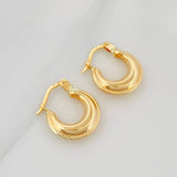 Candongas Arca 1.5 g / 1/2 in Oro Amarillo 18K