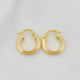 Candongas Clau 1.25 g / 1/2 in Oro Amarillo 18K