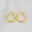 Candongas Asby 1.15 g / 1/2 in Oro Amarillo 18K