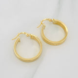 Candongas Winter Tribal 2.95 g / 3/4 in Oro Amarillo 18K