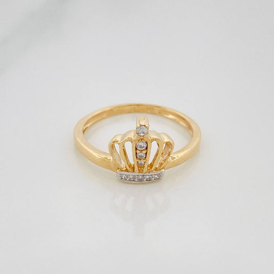 Anillo Corona 2 g / T5 3/4 Oro Amarillo 18K