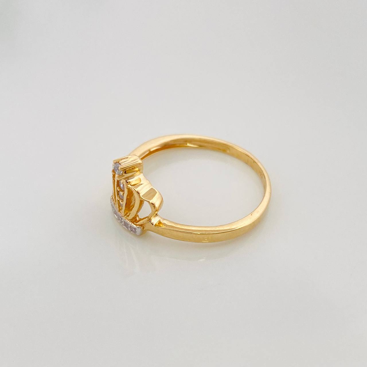 Anillo Corona 2 g / T5 3/4 Oro Amarillo 18K