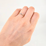 Solitaire Ring V Dense 1g / T6 1/4 Yellow Gold 18K