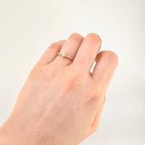 Solitaire Ring Dense 1.7g / T7 3/4 Yellow Gold 18K