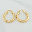 Candongas Solara 2.5 g / 3/4 in Oro Amarillo 18K