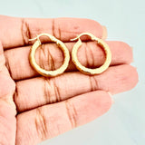 Candongas Solara 2.5 g / 3/4 in Oro Amarillo 18K