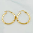 Candongas Clau 1.7 g / 1 in Oro Amarillo 18K